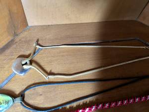 lot 257 image: Snake Style Gold Tone Chain Belt