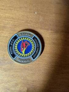lot 260 image: Kansas Jayhawks Conference Commemorative Pins Set