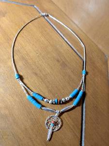 lot 269 image: Native American Style Dreamcatcher Necklace