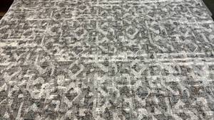 lot 2044 image: Threshold Elliot Geo 7x10 Area Rug Gray Geo.