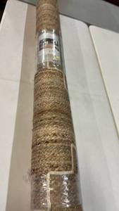 lot 2064 image: Threshold Ivory Braided 5x7 Area Rug.