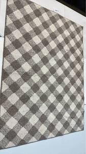 lot 2079 image: Threshold GreyIvory 48x66 Area Rug.