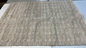 lot 2085 image: Threshold Pom-Lined Stripe 5x7 Area Rug.