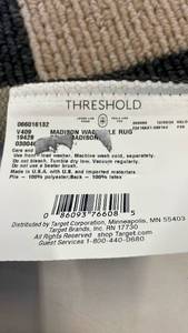 lot 3041 image: Threshold Madison Washable Area Rug with Border Design, 46x30