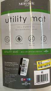 lot 3090 image: Mohawk Home All Purpose Utility Mat 36x60 Inches