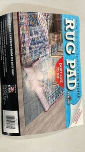 lot 3104 image: Non-Slip Dual Surface Rug Pad for Large Area Rugs, 8x6x10x6