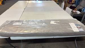 lot 8010 image: NuLoom Smoky Gray Area Rug 12 x 18