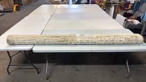 lot 8011 image: Threshold 7x10 Tan Industrial Area Rug