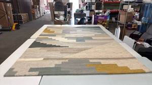 lot 8026 image: Project 62 Multicolor Geometric Area Rug 7x10