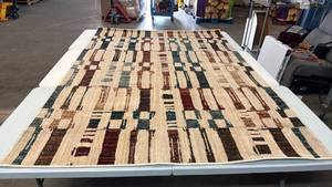 lot 8037 image: Threshold 5x7 Meraki Modern Multicolor Abstract Area Rug