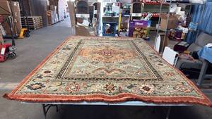 lot 8066 image: Threshold 7x10 Rivanna Jewel Spice Traditional Area Rug