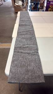 lot 8071 image: Gray 8x10 Carpet Pad with Nonslip Backing