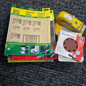 3M Sandpaper and Sanding Discs Bundle