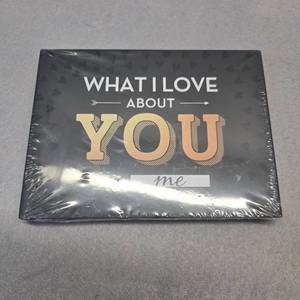 lot 387 image: What I Love About You Fill-in-the-Blank Book