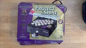 lot 22 image: Remington Protect & Shine Instant Heat Hair Setter RETAIL $25
