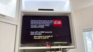 lot 60399 image: SAMSUNG 42 FLAT SCREEN LCD TV Mounted- Retail $175