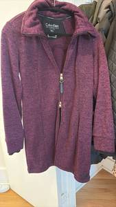 lot 60426 image: Calvin Klein Performance Quick Dry Full Zip Hoodie Small - Retail $25