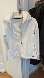lot 60436 image: Calvin Klein Performance White Zip-Up Jacket - Retail $25