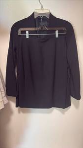lot 60465 image: Jax Black Button Down Suit set  - Retail $15