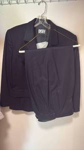 lot 60466 image: DKNY Black Two-Piece Business Suit - Retail $75