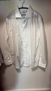 lot 60489 image: Goodfellow & Co Mens White Button Down Dress Shirt XL - Retail $15