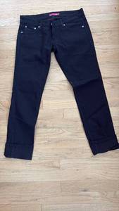 lot 60515 image: Levis 511 Skinny Jeans Black Denim Medium - Retail $25