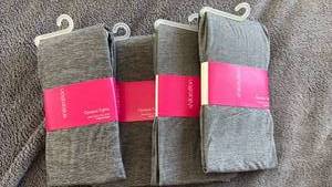 lot 60546 image: Xhilaration Womens Opaque Tights 4 Pack - Retail $8