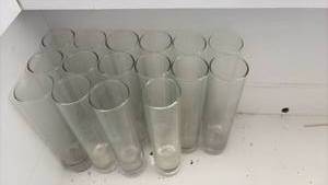 lot 60572 image: Clear Glass Drinking Glasses Set - Retail $15
