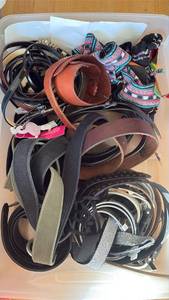 lot 60595 image: Mixed Belt Collection Lot - Retail $15