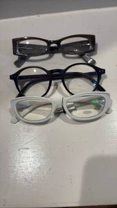 lot 52091 image: Three Reading Glasses Eyewear Frames Set - Retail $15
