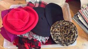 lot 52159 image: Womens Hat Collection Bundle with Scarves - Retail $15