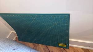 lot 52162 image: Professional Cutting Mat with Grid Lines - Retail $15