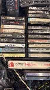 lot 52187 image: Music Cassette Tape Collection - Retail $25