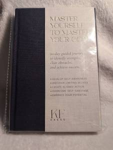 lot 2621 image: Master Yourself To Master Your Goal 90-Day Guided Journey Book by KL Press