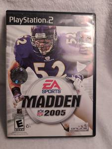 lot 2633 image: EA Sports Madden NFL 2005 PlayStation 2 Game