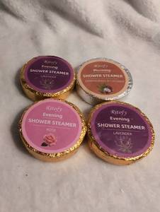 lot 2656 image: Ritofy Aromatherapy Shower Steamers Set - 4 ct