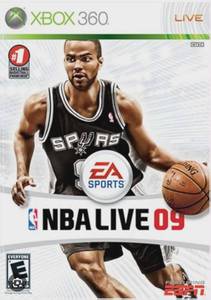 lot 2632 image: NBA LIVE 09 Xbox 360 Game