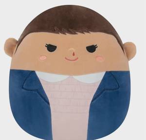 lot 2649 image: Squishmallows Stranger Things Eleven Character Soft Plush Toy-10 in
