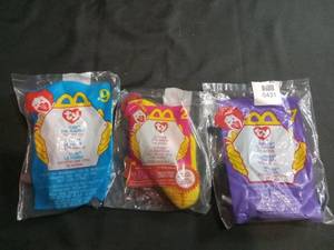 lot 3472 image: McDonalds Happy Meal TY Beanie Baby Collection