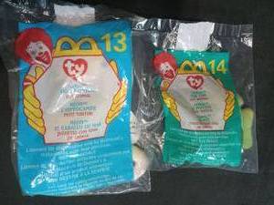 lot 3473 image: TY Beanie Baby Coral Fish McDonalds Happy Meal Toy 2000