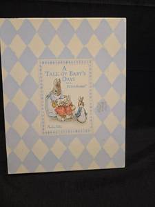 lot 2087 image: Baby Book Vintage 1994 A Tale Of Babys Days Beatrix Potter Keepsake