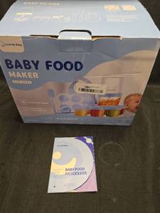 lot 2091 image: Little Be Baby Food Maker with Manual