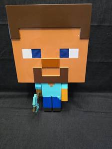 lot 2096 image: Minecraft Steve Character mask