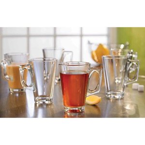 lot 3172 image: Everyday Basics Tea Cups, 8 oz, Set of 6