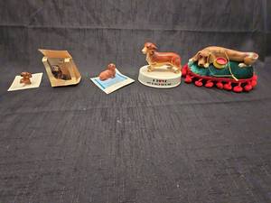 lot 4217 image: Dachshund Figurine Collection