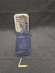lot 4225 image: Japanese Sportsman Hand Warmer with Pocket Knife Set