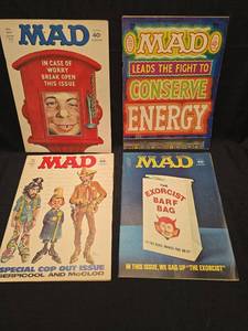 lot 4238 image: MAD Magazine Issues Collection 1970s
