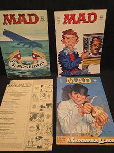 lot 4240 image: MAD Magazine Collection 1973 Issues