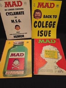 lot 4243 image: MAD Magazine Collection 1969-1970 Issues