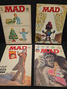 lot 4244 image: MAD Magazine Collection 1970s Issues